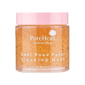 PureHeals Rose Petal Sleeping Mask, 3.53 fl.oz (100g)